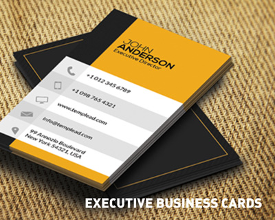 Executive Business Cards