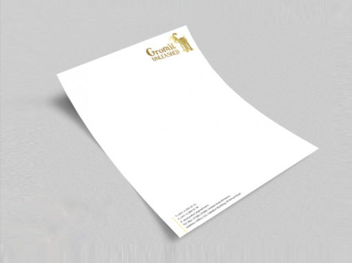 Foiled Letterhead