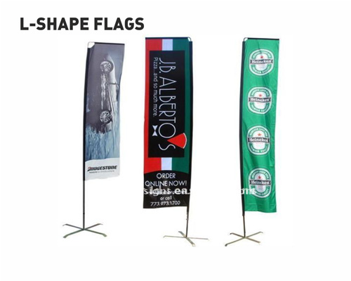 L-Shape Flags
