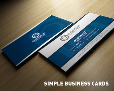 Simple Business Cards